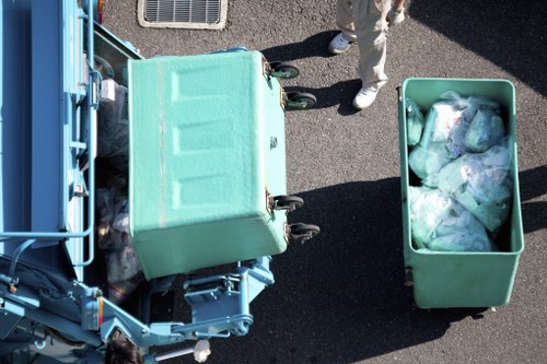 Recycling and waste management in London garage clearance