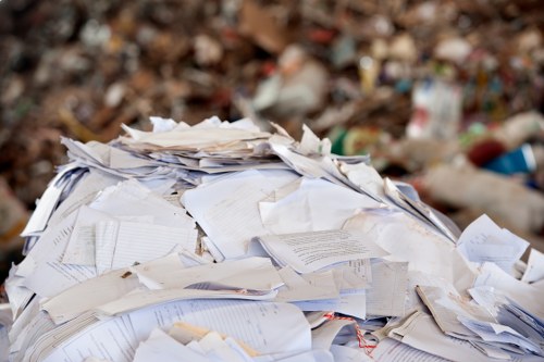 Recycling programs offered by waste clearance services